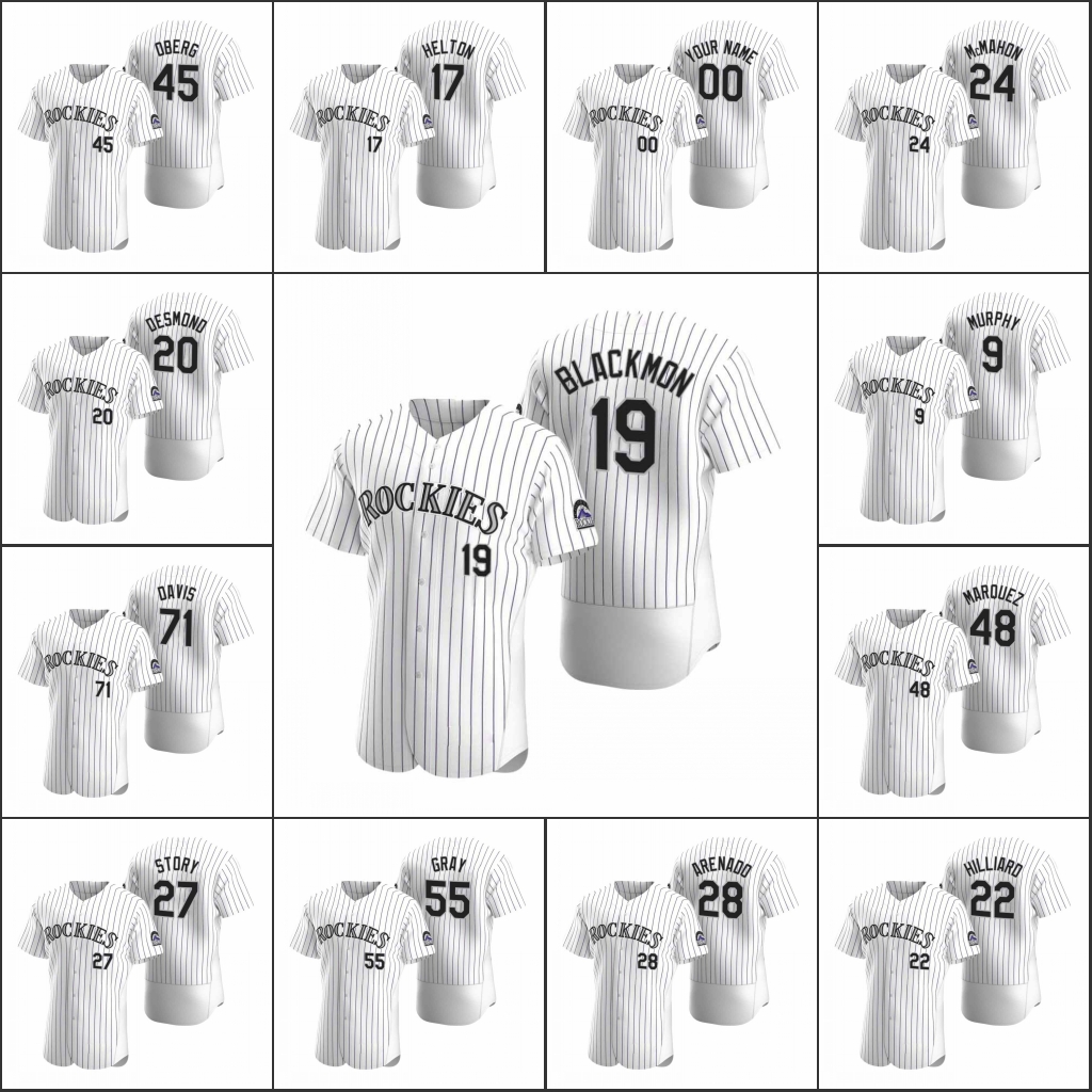 Colorado Rockies Men #28 Nolan Arenado 19 Charlie Blackmon 27 Trevor Story Women Youth Custom White Authentic 2020 Home Jersey, Black
Colorado Rockies Men #28 Nolan Arenado 19 Charlie Blackmon 27 Trevor Story Women Youth Custom White Authentic 2020 Home Jersey, Black