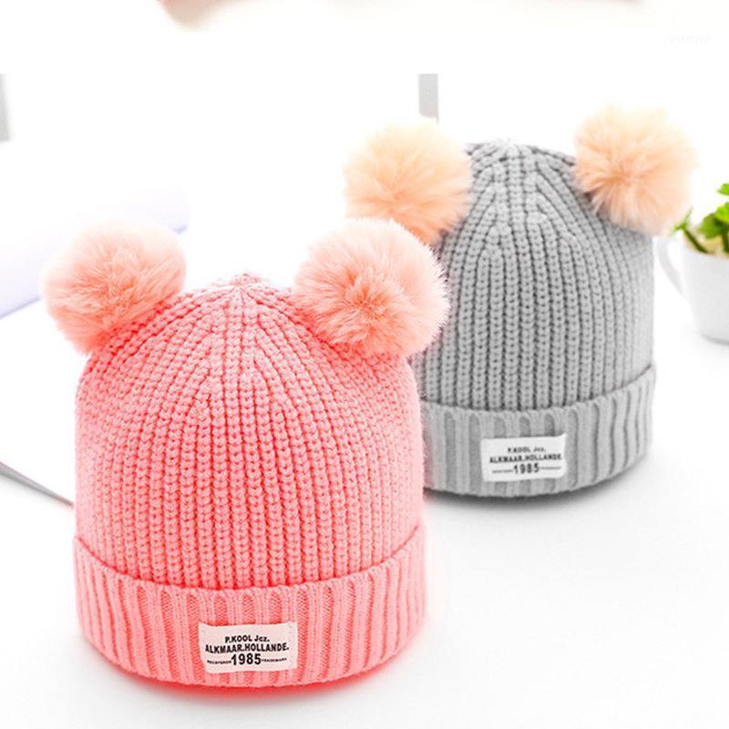 Hot Children's winter warm hat Children's cap for girls boys casual baby caps Ball Letter Hats Knitted Wool Hemming for newborn1, Black
Hot Children's winter warm hat Children's cap for girls boys casual baby caps Ball Letter Hats Knitted Wool Hemming for newborn1, Black