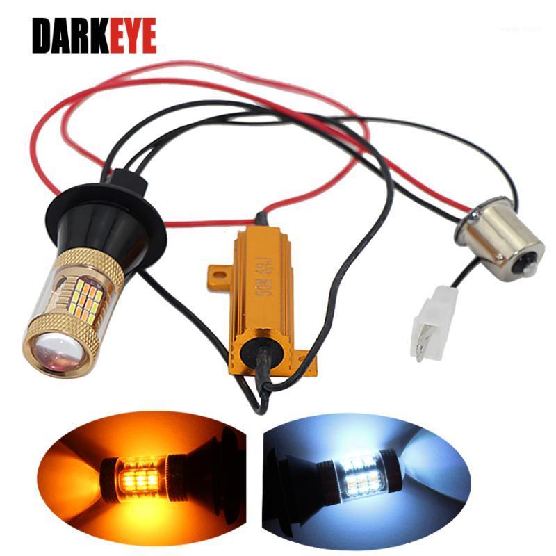 Emergency Lights DRL Turn Signal S25 1156 BAU15S BAY15S T20 7440 LED 12V Car Light Dual-Color 54 SMD Brake H
Emergency Lights DRL Turn Signal S25 1156 BAU15S BAY15S T20 7440 LED 12V Car Light Dual-Color 54 SMD Brake H