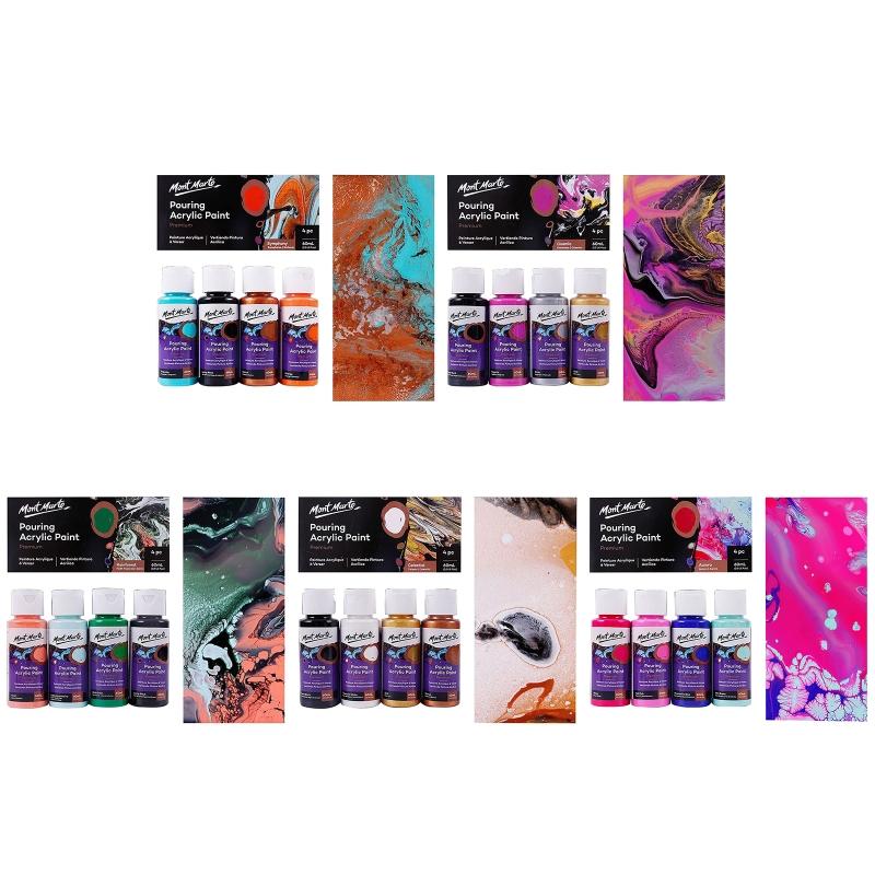 60ML Pigment Acrylic Paint Set Fluid Marbling Paint Acrylic Pouring Drawing Tool Pigments School Art Stationery
60ML Pigment Acrylic Paint Set Fluid Marbling Paint Acrylic Pouring Drawing Tool Pigments School Art Stationery