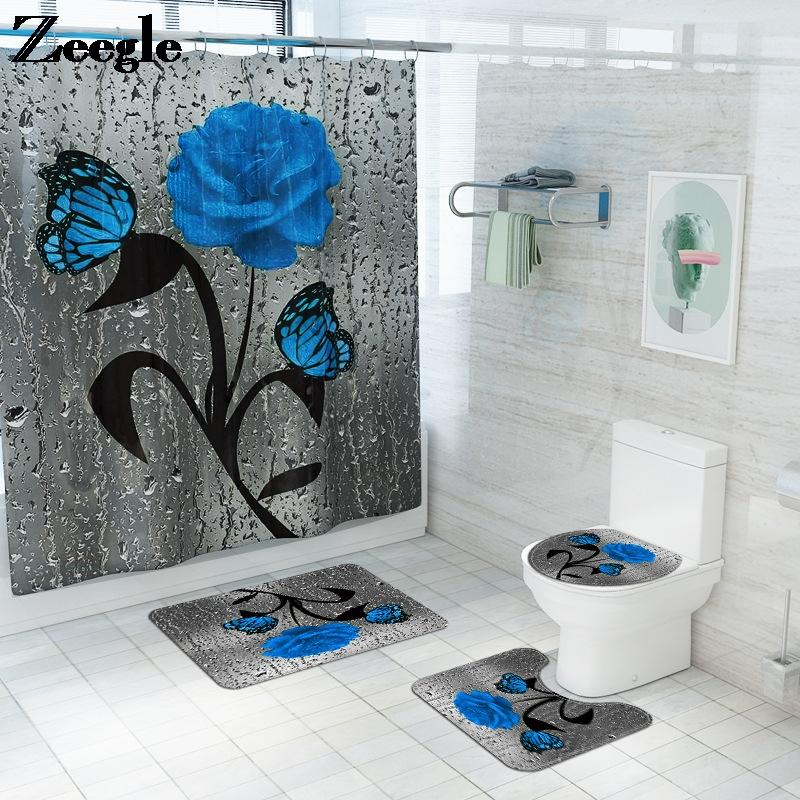 Flower Printed Bath Mat Shower Curtain Microfiber Bathroom Carpet Set Anti Slip Mats for Bathroom Carpet Shower Room Foot Mat
Flower Printed Bath Mat Shower Curtain Microfiber Bathroom Carpet Set Anti Slip Mats for Bathroom Carpet Shower Room Foot Mat