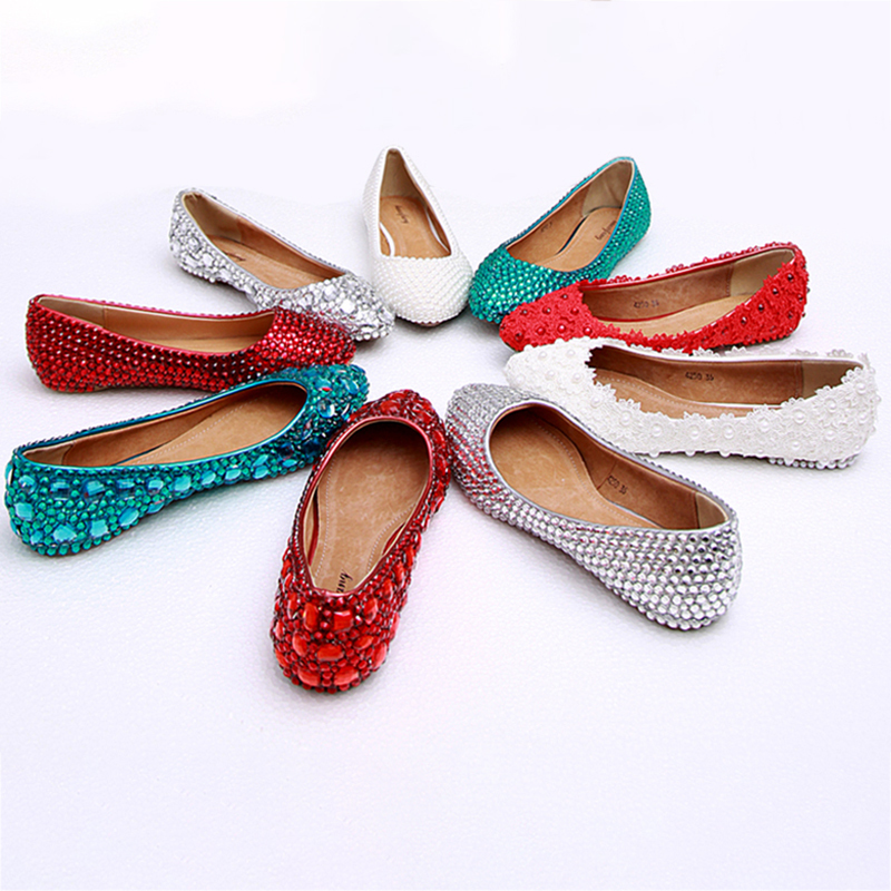 Flats Women's Ballets Glass Slippers Red White Brides Fashion Genuine Leather Ladies Shoes Ld82, Flat 9.
Flats Women's Ballets Glass Slippers Red White Brides Fashion Genuine Leather Ladies Shoes Ld82, Flat 9.