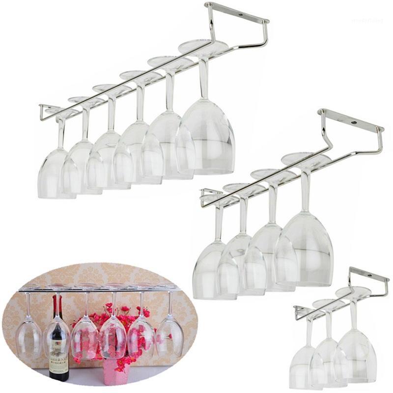 New 27/35/55cm Stainless Steel Kitchen Home Supplies Wine Glass Rack Hanging Large Chrome Stemware Holder Under Cabinet1
New 27/35/55cm Stainless Steel Kitchen Home Supplies Wine Glass Rack Hanging Large Chrome Stemware Holder Under Cabinet1