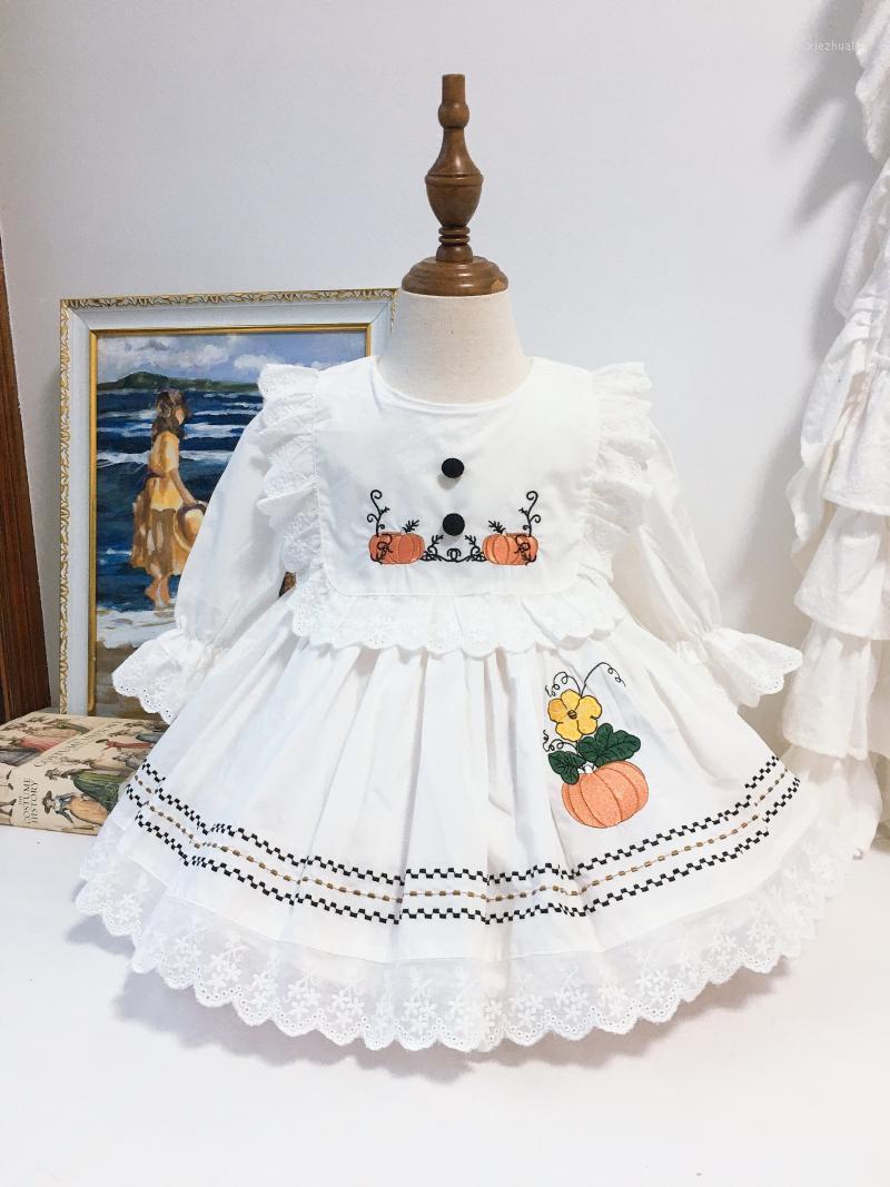 Baby Girl Autumn Winter White Pumpkin Long Sleeve Lace Spanish Turkish Princess Ball Gown Dress for Girl Halloween Casual1, As pic
Baby Girl Autumn Winter White Pumpkin Long Sleeve Lace Spanish Turkish Princess Ball Gown Dress for Girl Halloween Casual1, As pic