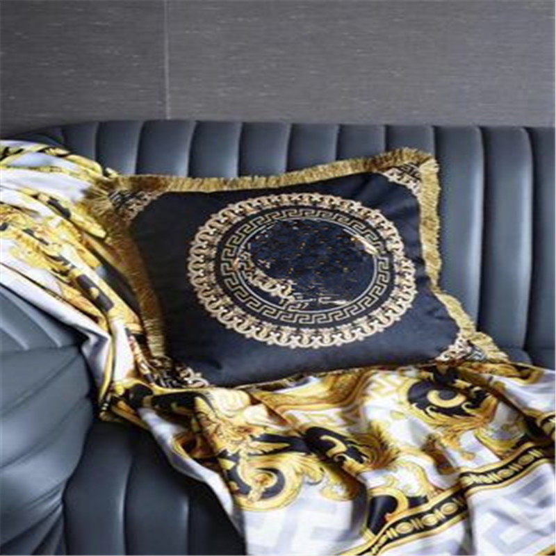 European style tassel pillow hotel home cushion cover office KTV sofa model room, Color-2
European style tassel pillow hotel home cushion cover office KTV sofa model room, Color-2