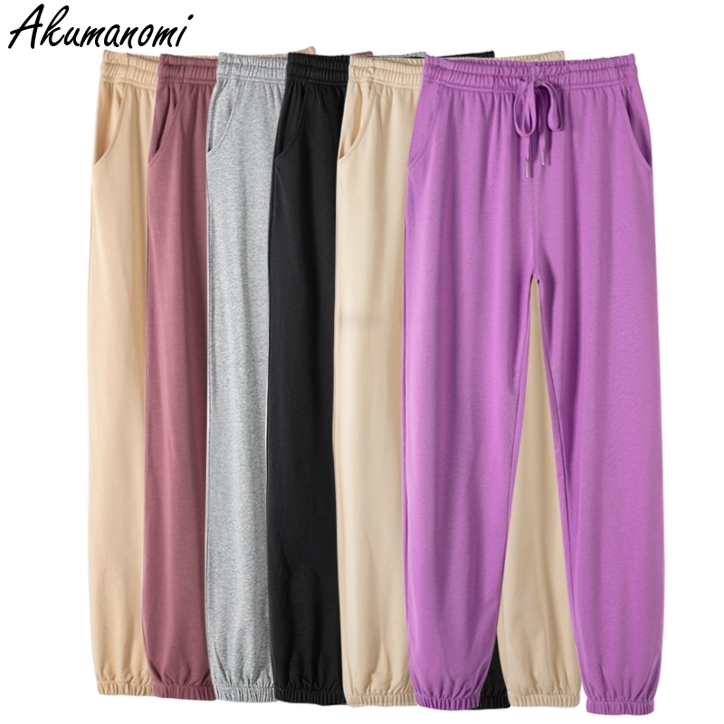 Gray Black Beige Khaki Purple Sweatpants Women Baggy Plus Size 76543xl Tracksuit Women Sports Jogging Femme Oversize Loose Pants 201111
Gray Black Beige Khaki Purple Sweatpants Women Baggy Plus Size 76543xl Tracksuit Women Sports Jogging Femme Oversize Loose Pants 201111