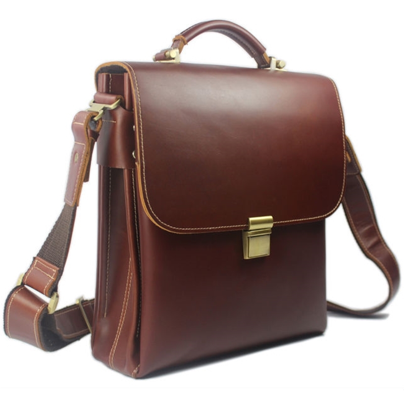 Men luxury portfolio of Business purse attache male case genuine crossbody leather sack m002 #, Red brown
Men luxury portfolio of Business purse attache male case genuine crossbody leather sack m002 #, Red brown