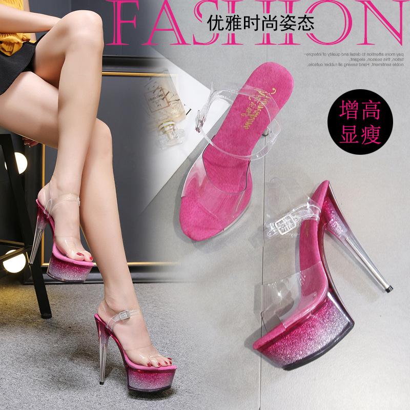 Charm2021 Steel Pipe Dance Anti Slip Waterproof Platform Transparent Women's Shoes 15cm Super High Heels Thin Heel, Black
Charm2021 Steel Pipe Dance Anti Slip Waterproof Platform Transparent Women's Shoes 15cm Super High Heels Thin Heel, Black