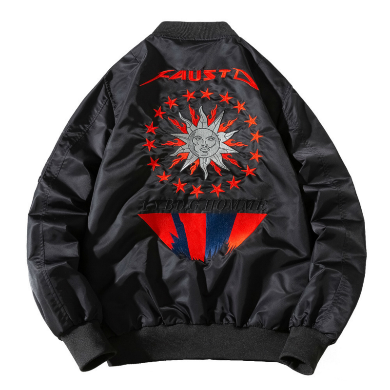 2021 New Male Baseball Piot Embrodery Men's Fashion American Street Hip Hop Jacket Streetwear Youth Fall T8tb O84F, Black
2021 New Male Baseball Piot Embrodery Men's Fashion American Street Hip Hop Jacket Streetwear Youth Fall T8tb O84F, Black