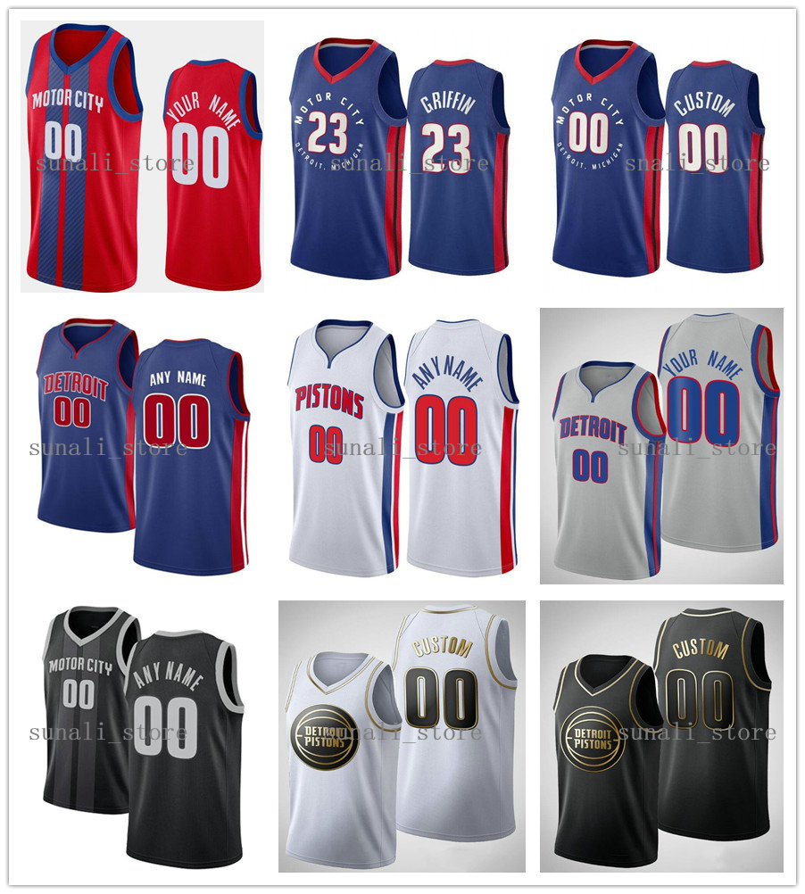 2021 Printed Killian 7 Hayes Blake 23 Griffin Jerami 9 Grant Derrick 25 Rose Sekou 45 Doumbouya Dzanan 13 Musa Dewayne 14 Dedmon Jerseys, Black;red
2021 Printed Killian 7 Hayes Blake 23 Griffin Jerami 9 Grant Derrick 25 Rose Sekou 45 Doumbouya Dzanan 13 Musa Dewayne 14 Dedmon Jerseys, Black;red