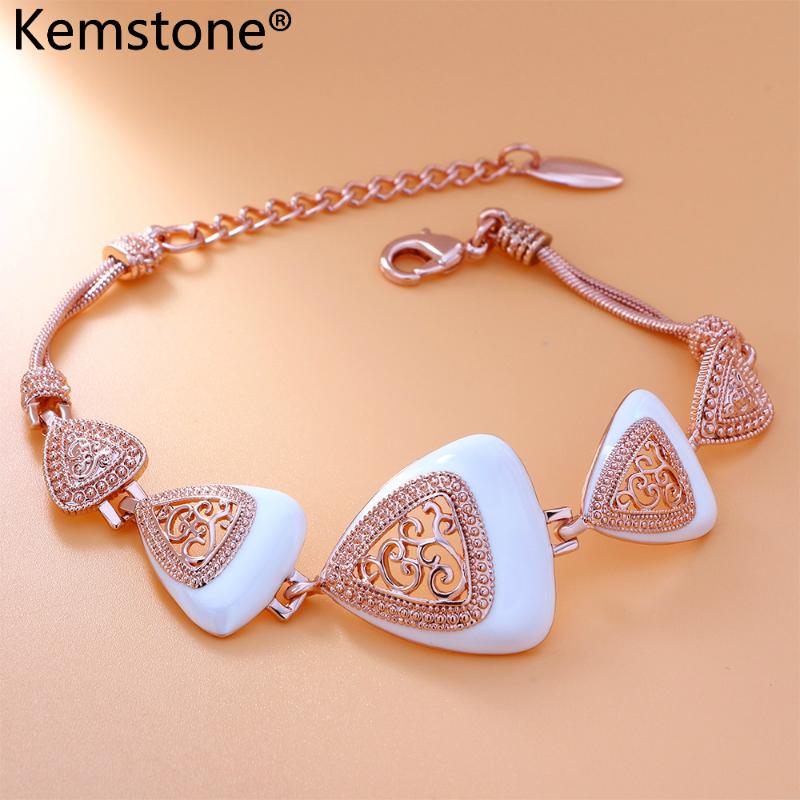 Kemstone Rose Gold Color Filigree White Plated Adjustable Chain Link Bracelets Jewelry For Womens Gift,7.68
Kemstone Rose Gold Color Filigree White Plated Adjustable Chain Link Bracelets Jewelry For Womens Gift,7.68