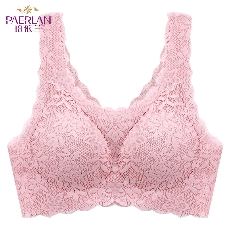 PAERLAN Pink Seamless Thin Women's Underwear Sexy Comfortable Sports Vest Sleep Full Cup Bra Sexy Push Up Floral Lingerie, Khaki
PAERLAN Pink Seamless Thin Women's Underwear Sexy Comfortable Sports Vest Sleep Full Cup Bra Sexy Push Up Floral Lingerie, Khaki