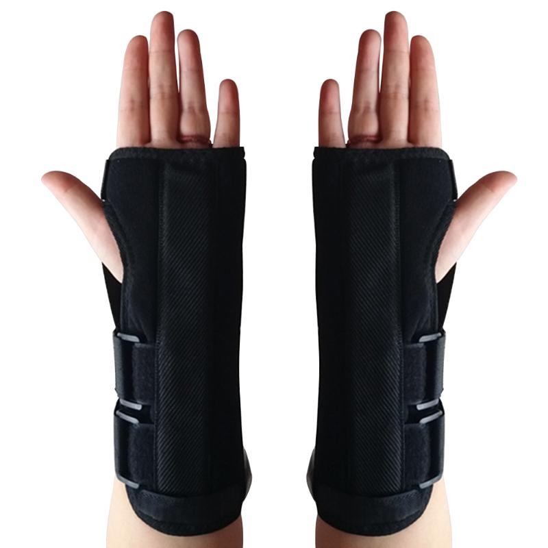 Wrist Brace Adjust Wristband Alloy Wrist Brace Support Splint Fractures Carpal Tunnel Sport Sprain Mouse Hand Wristbands, Left
Wrist Brace Adjust Wristband Alloy Wrist Brace Support Splint Fractures Carpal Tunnel Sport Sprain Mouse Hand Wristbands, Left