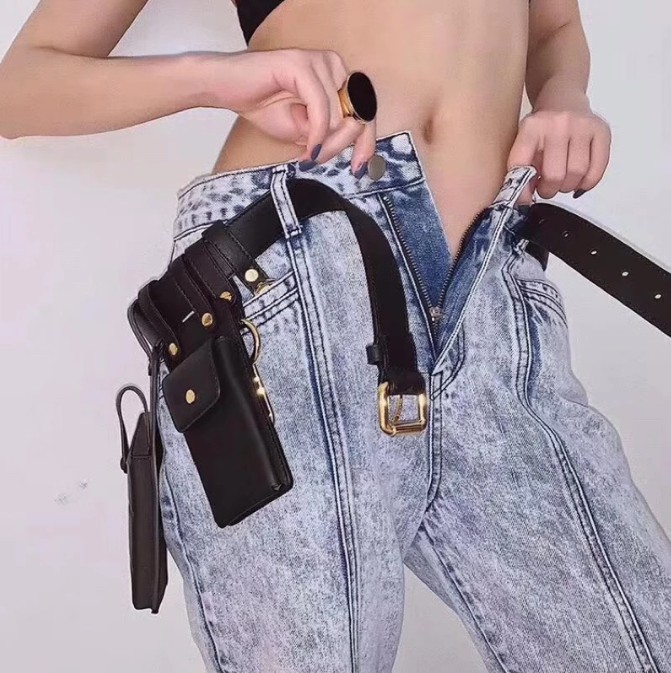 Women Waist Pack Leather Fanny Pack Luxury Women Belt Bag Crossbody Bags For Women Casual Chest Pack Female Purse, As pic
Women Waist Pack Leather Fanny Pack Luxury Women Belt Bag Crossbody Bags For Women Casual Chest Pack Female Purse, As pic