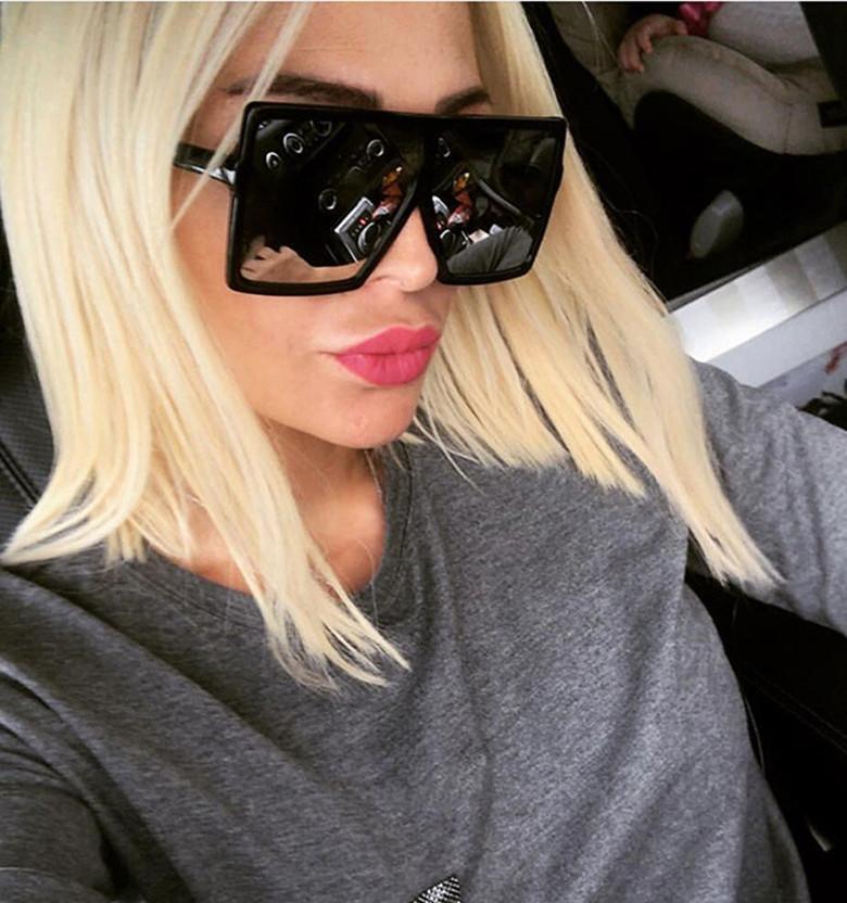 Oversized Sunglasses Women Brand Designer Vintage Shiny Black Square Sun Glasses Luxury Trend Glasses Unisex Driving
Oversized Sunglasses Women Brand Designer Vintage Shiny Black Square Sun Glasses Luxury Trend Glasses Unisex Driving