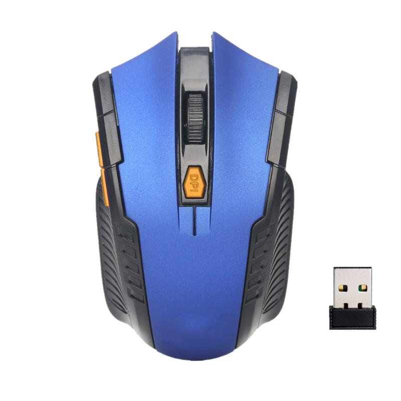 2.4GHz USB Wireless Optical Mouse 2000DPI 6 Buttons PC Laptop Computer Gaming Mice 110 x 70 x 38mm
2.4GHz USB Wireless Optical Mouse 2000DPI 6 Buttons PC Laptop Computer Gaming Mice 110 x 70 x 38mm