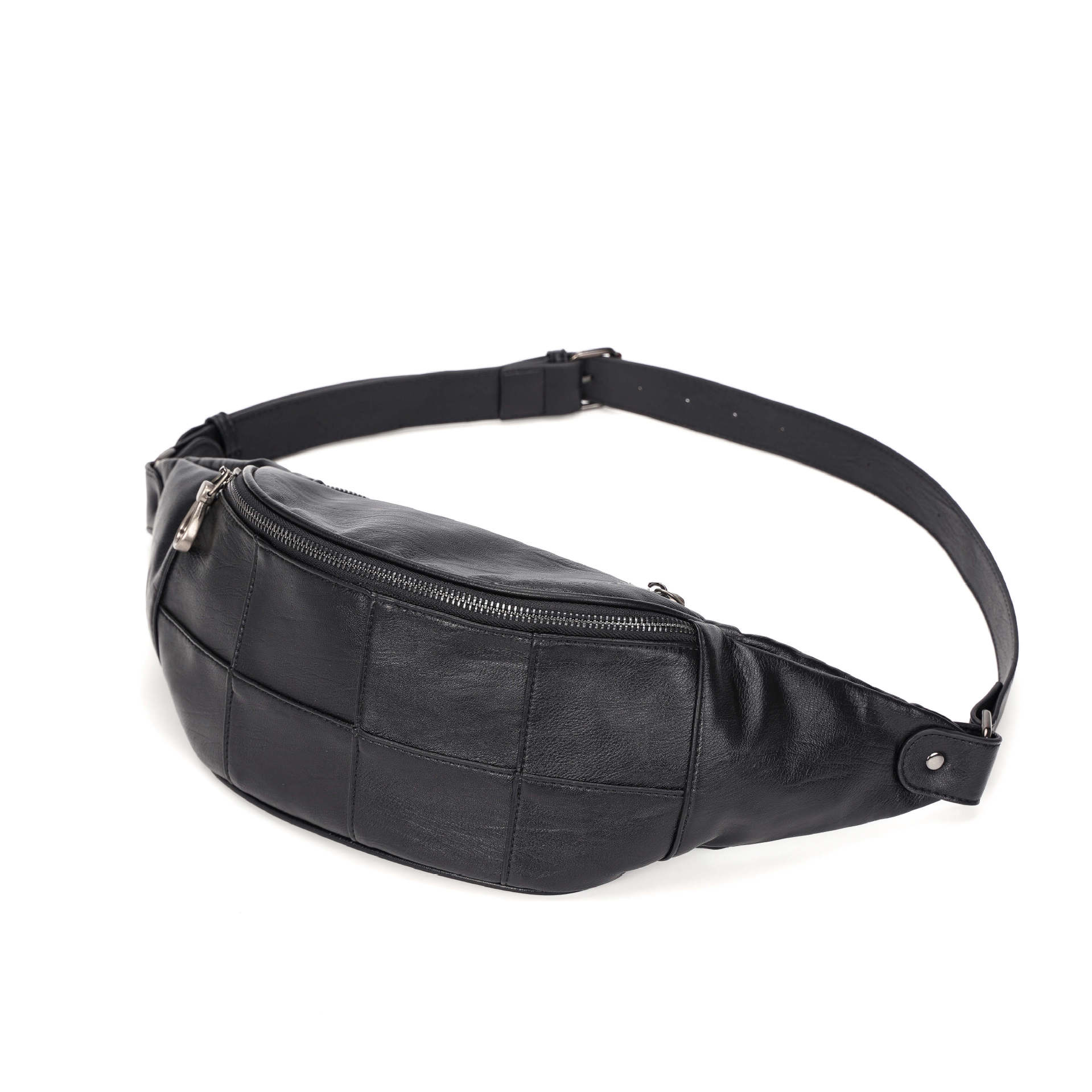 Waist Bag for Women chest bag pu Leather Fanny Pack Phone Pouch Packs Ladies Wide Strap Belt Bag Female Men Crossbody wallets