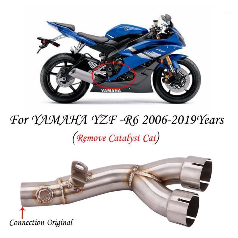 Motorcycle Exhaust Mid Pipe for YZF-R6 YZFR6 YZF R6 2006-2020 2014 2020 2020 Stainless Steel Link Pipe1
Motorcycle Exhaust Mid Pipe for YZF-R6 YZFR6 YZF R6 2006-2020 2014 2020 2020 Stainless Steel Link Pipe1