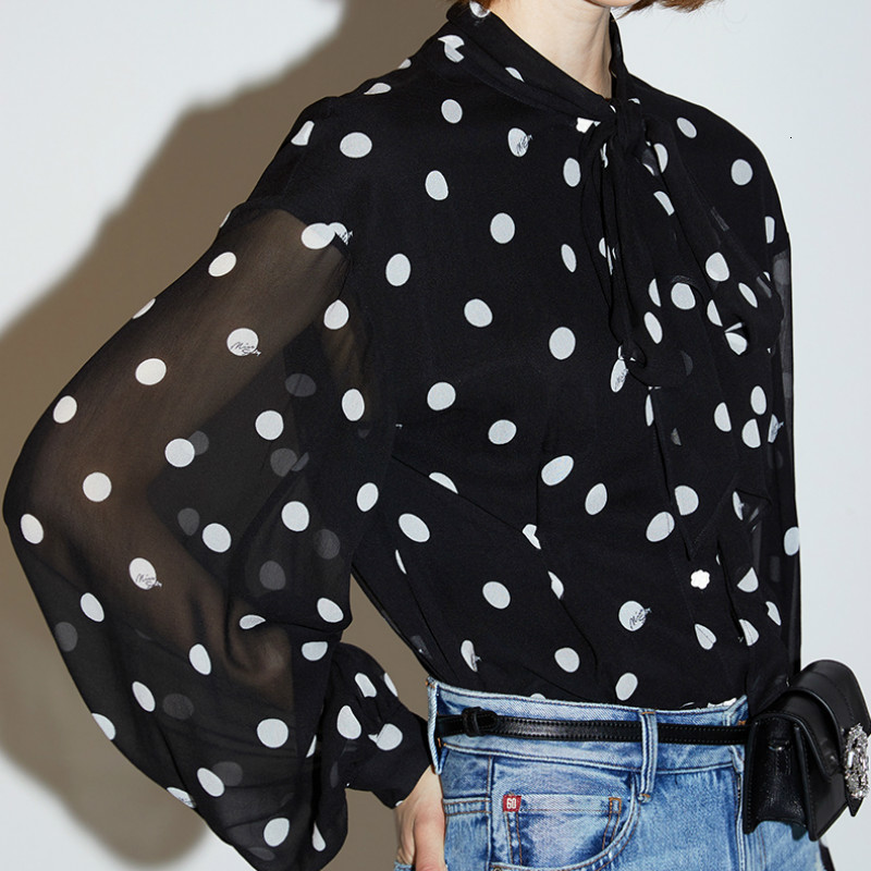 2021 New Elegant Women' Shirts Polka Dot Neck Puff Sleeves Vintage Blouse Office Lady Autumn Clothes AZS4, Black
2021 New Elegant Women' Shirts Polka Dot Neck Puff Sleeves Vintage Blouse Office Lady Autumn Clothes AZS4, Black