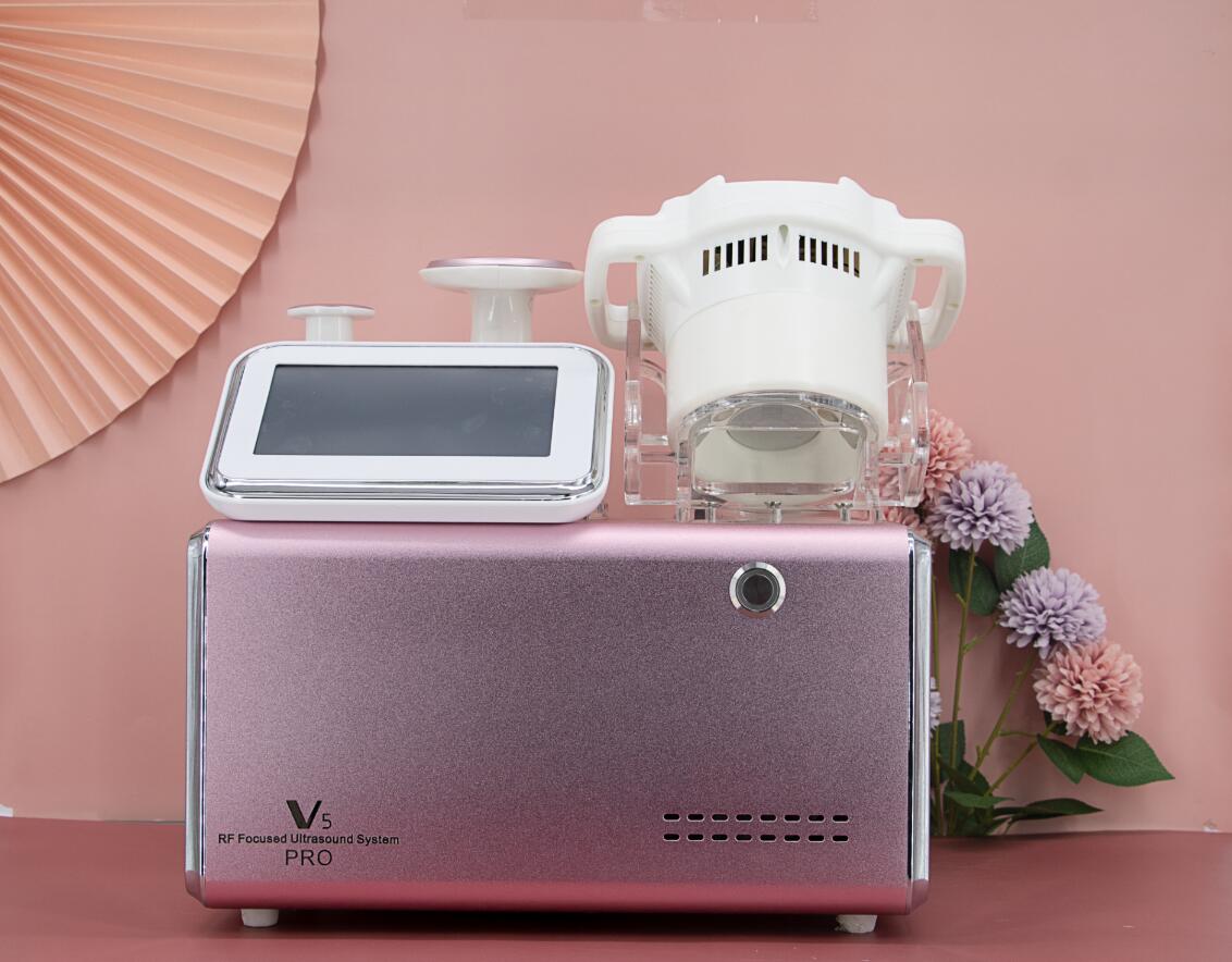 Good sales The best cavitation New Technical Vertical/Mini Combine HIFU + RF + Cooling Facial Lifting Anti Aging Beauty Machine face lift