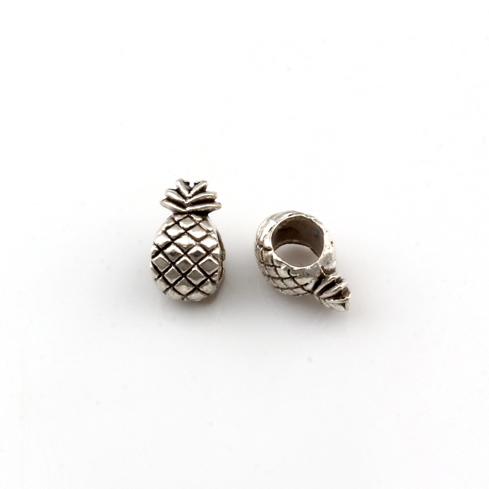 200Pcs Zinc Alloy Double-sided Pineapple Design Big Hole Spacer Beads For Jewelry Making Bracelet Necklace DIY Accessories D-65
200Pcs Zinc Alloy Double-sided Pineapple Design Big Hole Spacer Beads For Jewelry Making Bracelet Necklace DIY Accessories D-65