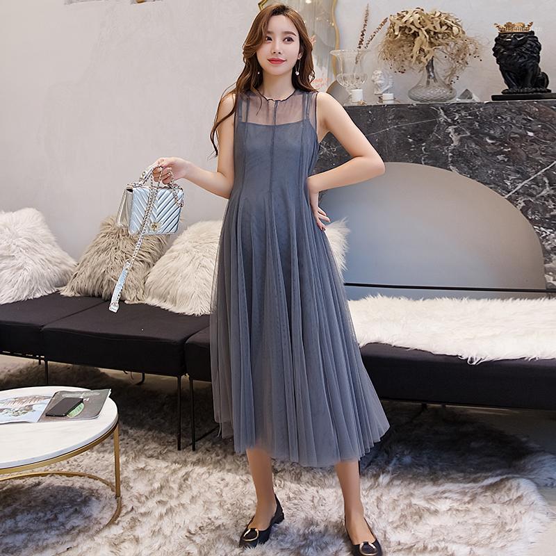 Pregnant Women Summer Fashion Dress Fit And Flare Mesh Patchwork High Waist Maternity Lace Dress With Lining Elegant Party1, Blue
Pregnant Women Summer Fashion Dress Fit And Flare Mesh Patchwork High Waist Maternity Lace Dress With Lining Elegant Party1, Blue