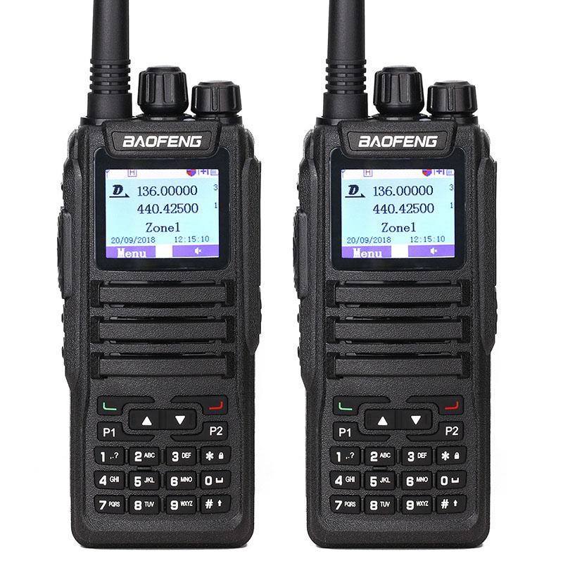 2 Pcs 2020 Baofeng DM-1701 Dual Band Dual Time Slot DMR Digital/Analog 3000 Channel DMR SMS Compatible With Motorola
2 Pcs 2020 Baofeng DM-1701 Dual Band Dual Time Slot DMR Digital/Analog 3000 Channel DMR SMS Compatible With Motorola