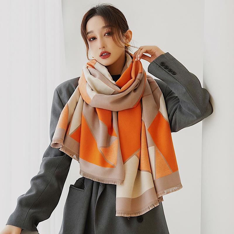 Scarves 2022 Winter Cashmere Scarf Women Shawls And Wraps For Female Thick Warm Blanket Travel Stoles Echarpe Bufanda Pashmina, Blue;gray
Scarves 2022 Winter Cashmere Scarf Women Shawls And Wraps For Female Thick Warm Blanket Travel Stoles Echarpe Bufanda Pashmina, Blue;gray