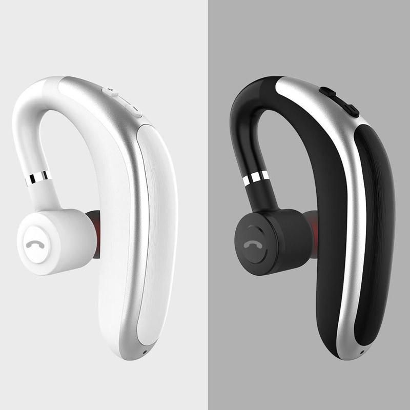 Bluetooth 5.0 Wireless Headset Ear-Mounted Earphone with High Power Long Standby, White
Bluetooth 5.0 Wireless Headset Ear-Mounted Earphone with High Power Long Standby, White