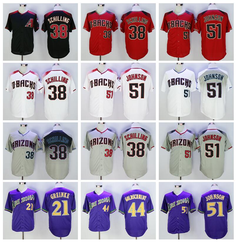Vintage Cool Base 38 Curt Schilling Jersey Retire Baseball 44 Paul Goldschmidt 51 Randy Johnson 21 Zack Greinke Men Stitched, Blue;black
Vintage Cool Base 38 Curt Schilling Jersey Retire Baseball 44 Paul Goldschmidt 51 Randy Johnson 21 Zack Greinke Men Stitched, Blue;black
