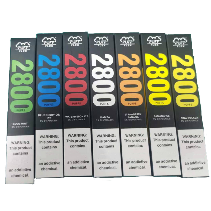 Puff Flex 2800 puffs e cigarettes disposable pods device vape kits 1500mah battery Pre-filled 5% VS Flow XXL Plus Bars
Puff Flex 2800 puffs e cigarettes disposable pods device vape kits 1500mah battery Pre-filled 5% VS Flow XXL Plus Bars