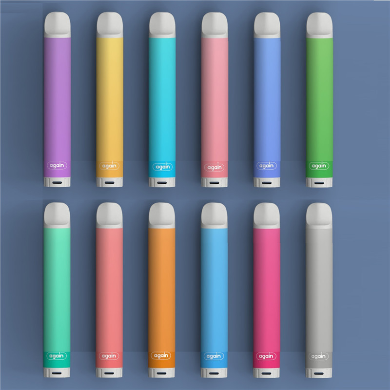 AGAIN DTL Disposable cigarettes 300Puffs Vape Pen 2.8ml Pre-Filled Pods Cartridge Vapor Top Battery e Cigarette Vaporizers DHL
AGAIN DTL Disposable cigarettes 300Puffs Vape Pen 2.8ml Pre-Filled Pods Cartridge Vapor Top Battery e Cigarette Vaporizers DHL