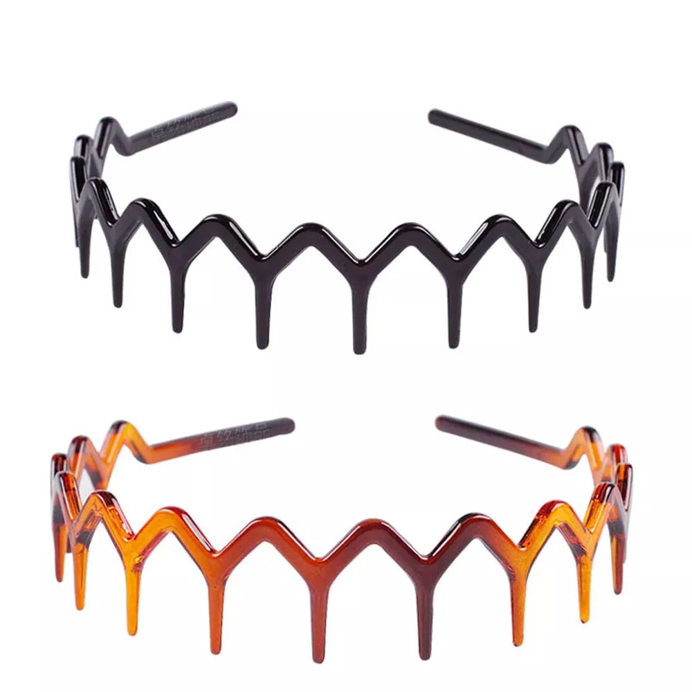 Men Women Unisex Hair Comb Zigzag Band Notched Headband Sport Headband Hairband Fashion Anti-slip Hairband For Face Washing
Men Women Unisex Hair Comb Zigzag Band Notched Headband Sport Headband Hairband Fashion Anti-slip Hairband For Face Washing