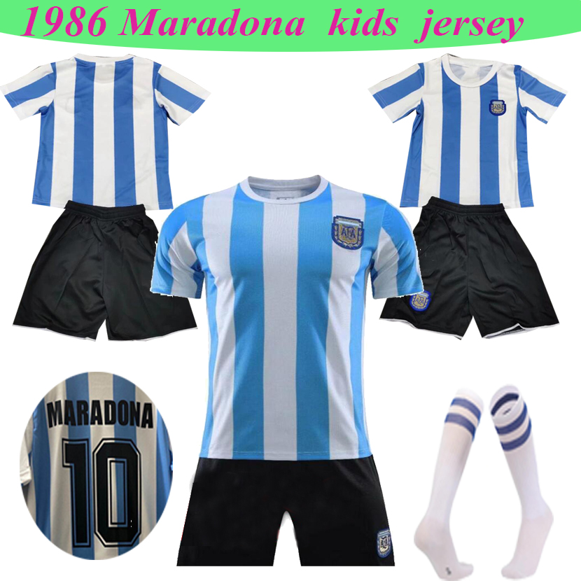 1986 Argentina kids Maradona Retro Soccer Jersey Maradona 86 Vintage ClassicRetro Argentina Maradona 1986 adult Football Shirts, Blue
1986 Argentina kids Maradona Retro Soccer Jersey Maradona 86 Vintage ClassicRetro Argentina Maradona 1986 adult Football Shirts, Blue