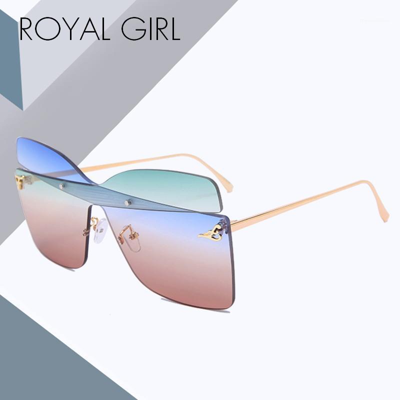 ROYAL GIRL Oversized Butterfly Shape Women Sunglasses Colorful Trimming Big Box Sun Glasses Pink lentes de sol mujer ss4981
ROYAL GIRL Oversized Butterfly Shape Women Sunglasses Colorful Trimming Big Box Sun Glasses Pink lentes de sol mujer ss4981