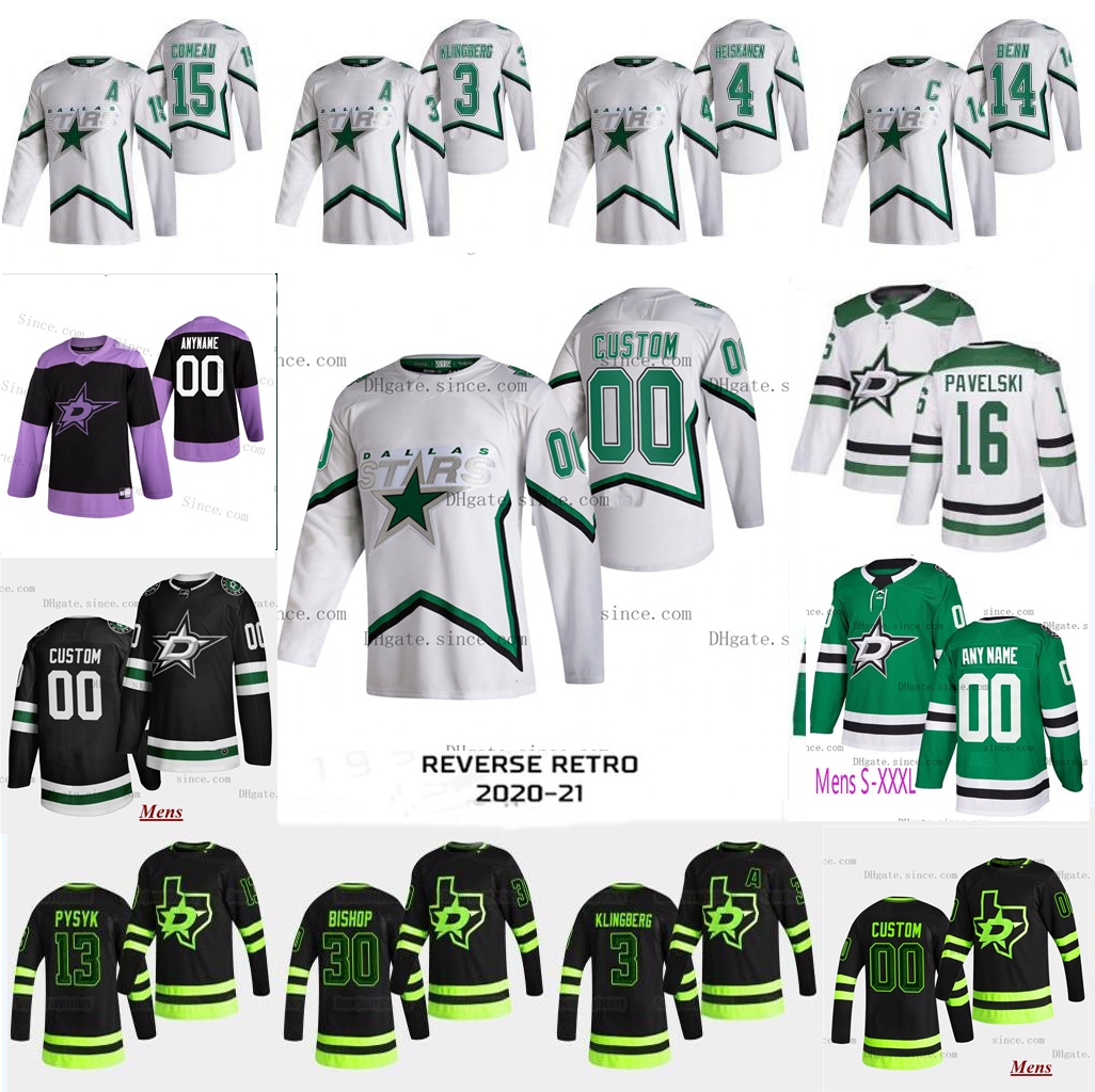 2020-21 Reverse Retro Tyler Seguin Jerseys Dallas Stars Jamie Benn Joe Pavelski Ben Bishop Alexander Radulov Joel Kiviranta Miro Heiskanen, 2021 blackout mens
2020-21 Reverse Retro Tyler Seguin Jerseys Dallas Stars Jamie Benn Joe Pavelski Ben Bishop Alexander Radulov Joel Kiviranta Miro Heiskanen, 2021 blackout mens