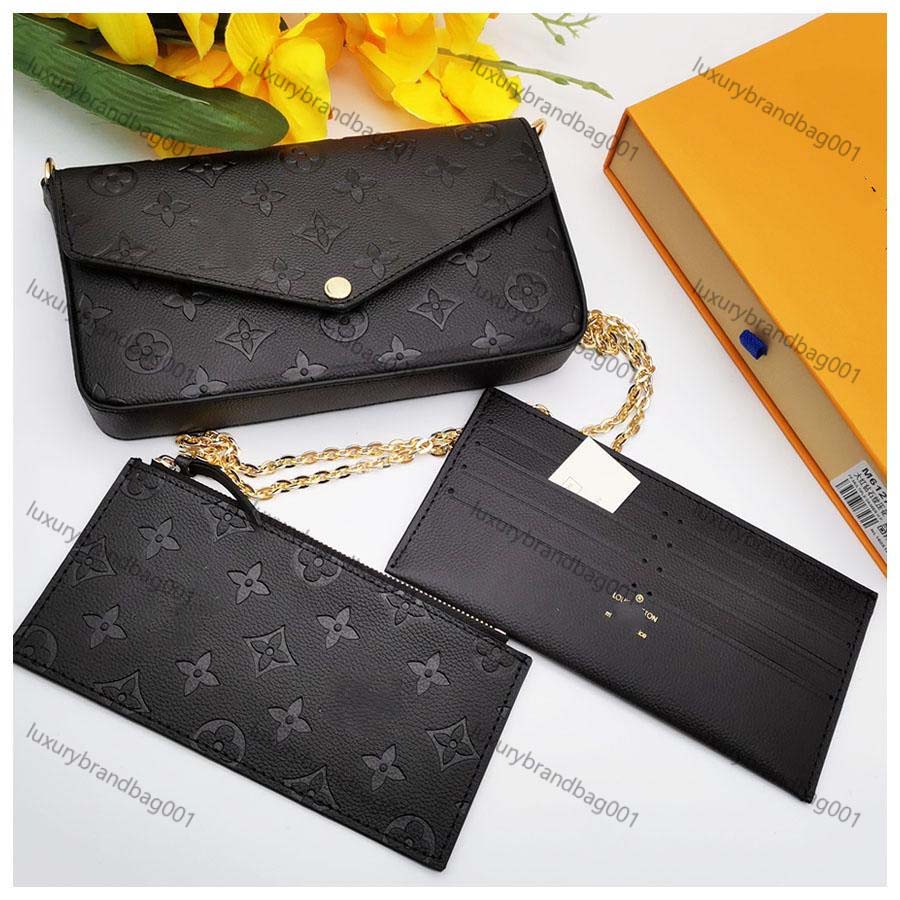 GG's Louis's Vutton's LVs YSLS Top Original 3pcs set Luxurys Designers Bags Purse Woman Fashion Monogrames Multi Pochette Felicie Chain Crossbody Shoulder Bag, Increase freight
GG's Louis's Vutton's LVs YSLS Top Original 3pcs set Luxurys Designers Bags Purse Woman Fashion Monogrames Multi Pochette Felicie Chain Crossbody Shoulder Bag, Increase freight