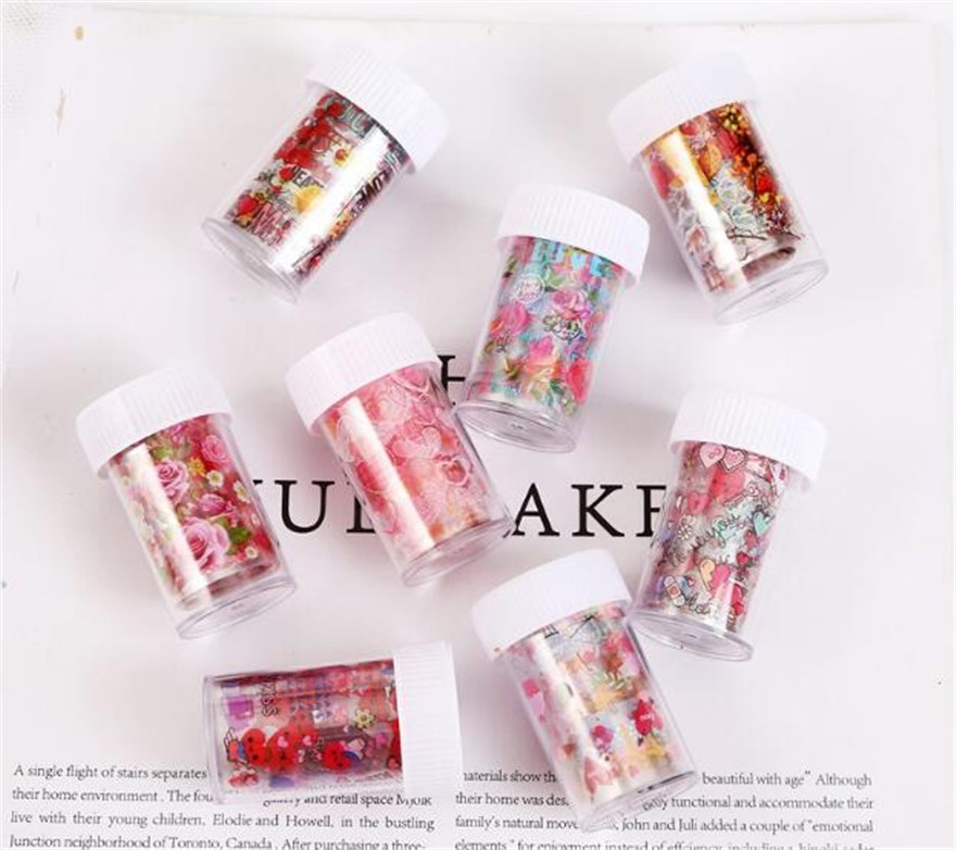 Nail Art Transfer Foil Sticker Paper DIY Beauty Polish Design Stylish Nail Decoration Tools XB1