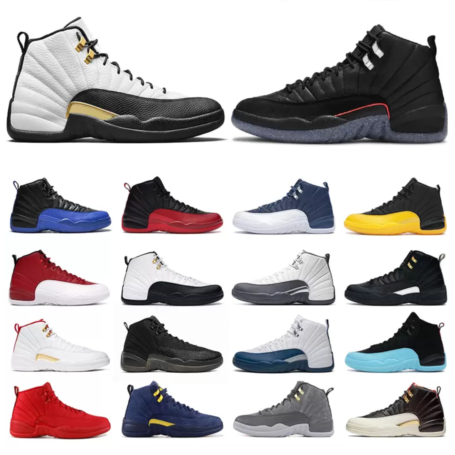 2022 men basketball shoes jumpman 12s 12 Royalty Taxi Utility Grind Dark Concord Reverse Flu Game Twist University Gold Indigo mens trainers outdoor sneakers, Box
2022 men basketball shoes jumpman 12s 12 Royalty Taxi Utility Grind Dark Concord Reverse Flu Game Twist University Gold Indigo mens trainers outdoor sneakers, Box