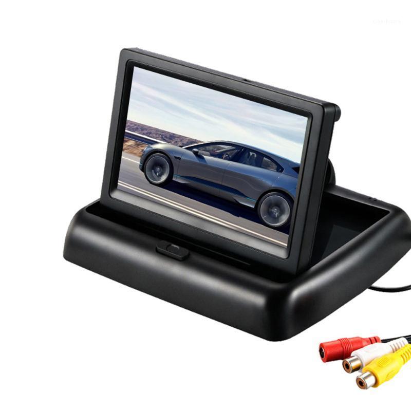 Car 4.3-inch foldable car monitor HD digital reversing image video LCD screen 2 AV inputs Reversing Camera1
Car 4.3-inch foldable car monitor HD digital reversing image video LCD screen 2 AV inputs Reversing Camera1