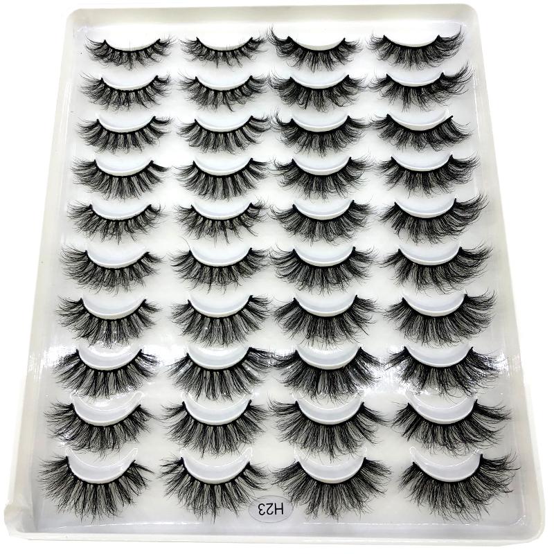 New 20 pairs 8-25mm 3D Faux Mink Lashes Natural Long False Eyelashes Volume Fake Lashes Makeup Extension Eyelash maquiagem
New 20 pairs 8-25mm 3D Faux Mink Lashes Natural Long False Eyelashes Volume Fake Lashes Makeup Extension Eyelash maquiagem