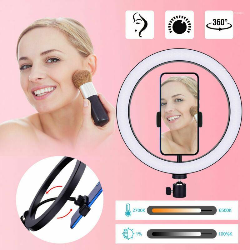 LED Ring Light 10Inch Dimmable Selfie Lamp Photography Camera Phone Light for Makeup Video Live Studio1
LED Ring Light 10Inch Dimmable Selfie Lamp Photography Camera Phone Light for Makeup Video Live Studio1