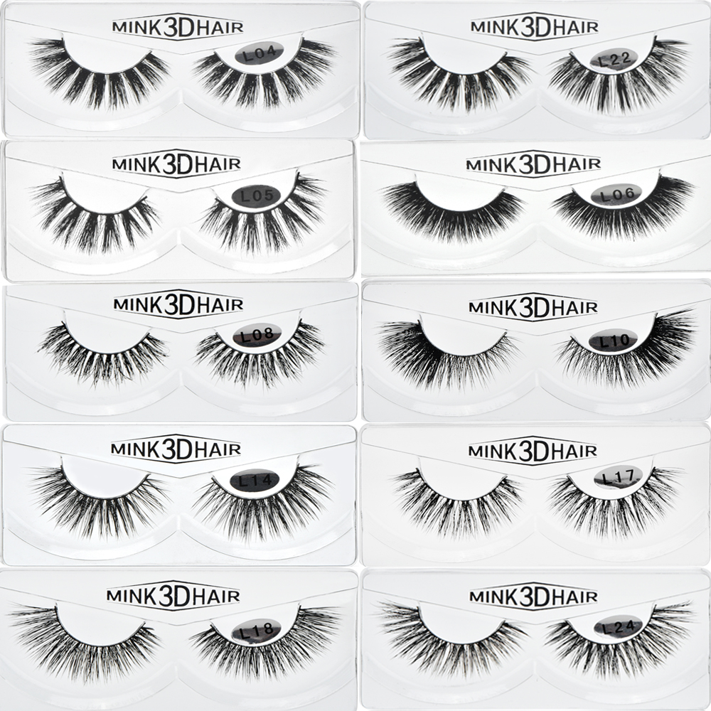 3D Mink Eyelashes Eyelash 3D Eye makeup Mink False lashes Soft Natural Thick Fake Eyelashes Lashes Extension Beauty Tools 12 styles
3D Mink Eyelashes Eyelash 3D Eye makeup Mink False lashes Soft Natural Thick Fake Eyelashes Lashes Extension Beauty Tools 12 styles