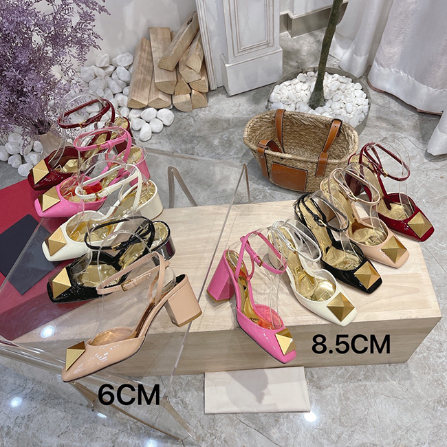 High quality designer women's sexy square head high-heeled sandals summer fashion leather sole wedding party heel height 6.0CM and 8.5cm size 35-42
High quality designer women's sexy square head high-heeled sandals summer fashion leather sole wedding party heel height 6.0CM and 8.5cm size 35-42