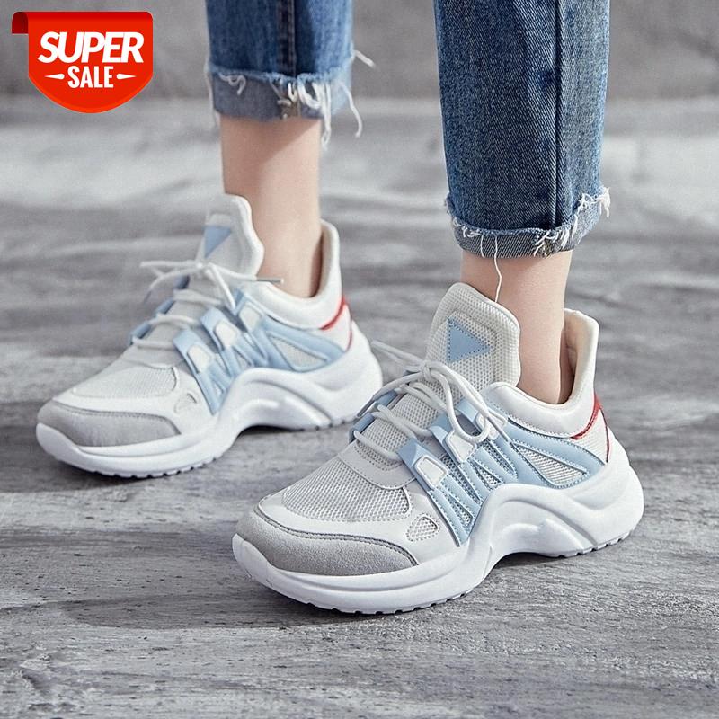 2020 New hot women's platform sneakers women casual shoes fashion comfortable breathable mesh flat shoes woman tenis feminino #jv9g, Black
2020 New hot women's platform sneakers women casual shoes fashion comfortable breathable mesh flat shoes woman tenis feminino #jv9g, Black