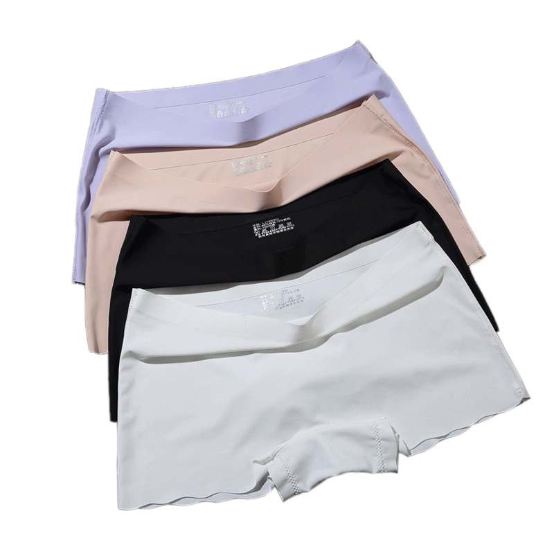 women's safety short pants boxer women underwear boyshort panties skirt shorts ladies underpants seamless shorts trousers set 201112