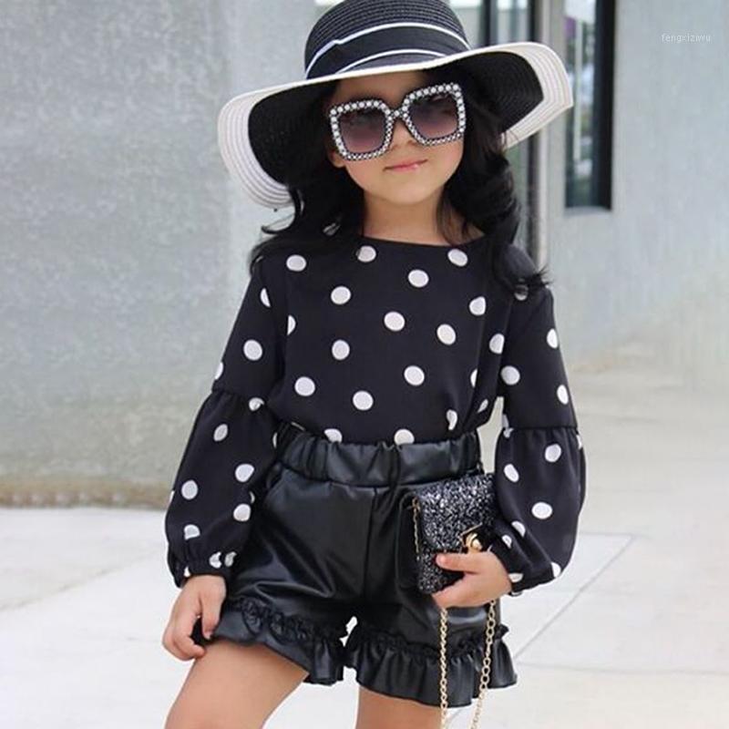 Clothing Sets Cotton Spring Kid Baby Girls Tops T-shirt Shorts Outfit Polka Dot Shirt Leather 2Pcs Long Sleeve Clothes Sets1, A1
Clothing Sets Cotton Spring Kid Baby Girls Tops T-shirt Shorts Outfit Polka Dot Shirt Leather 2Pcs Long Sleeve Clothes Sets1, A1