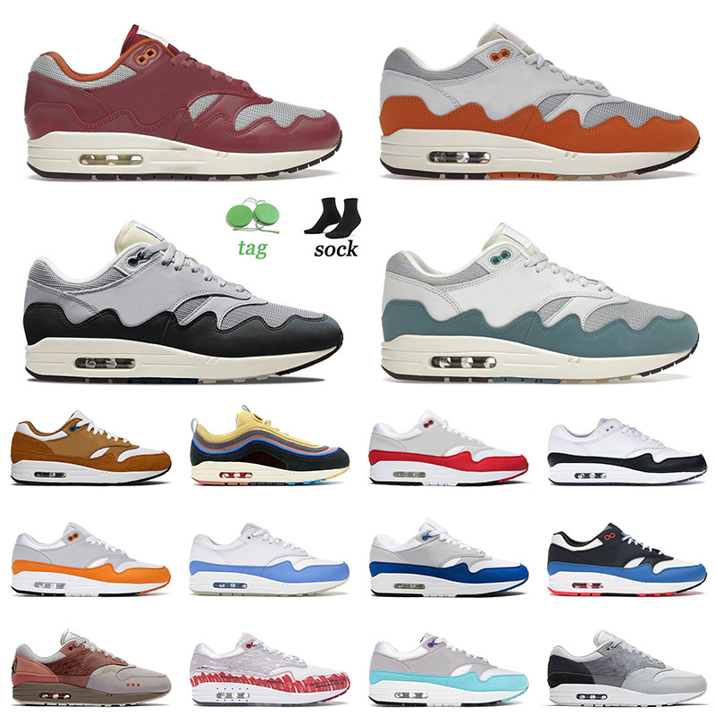 Patta Waves Noise Aqua for Mens Women Running Shoes Cushion 1 87 Maroon Evergreen Aura University Blue 87s Anniversary Trainers Sneakers, D20 triple black 36-45
Patta Waves Noise Aqua for Mens Women Running Shoes Cushion 1 87 Maroon Evergreen Aura University Blue 87s Anniversary Trainers Sneakers, D20 triple black 36-45