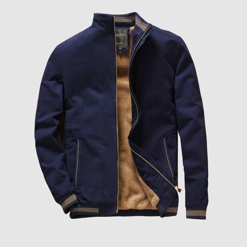 Autumn Mens Bomber Jackets Casual Male Outwear Fleece Thick Warm Windbreaker Jacket Military Baseball Coats Clothing 201218