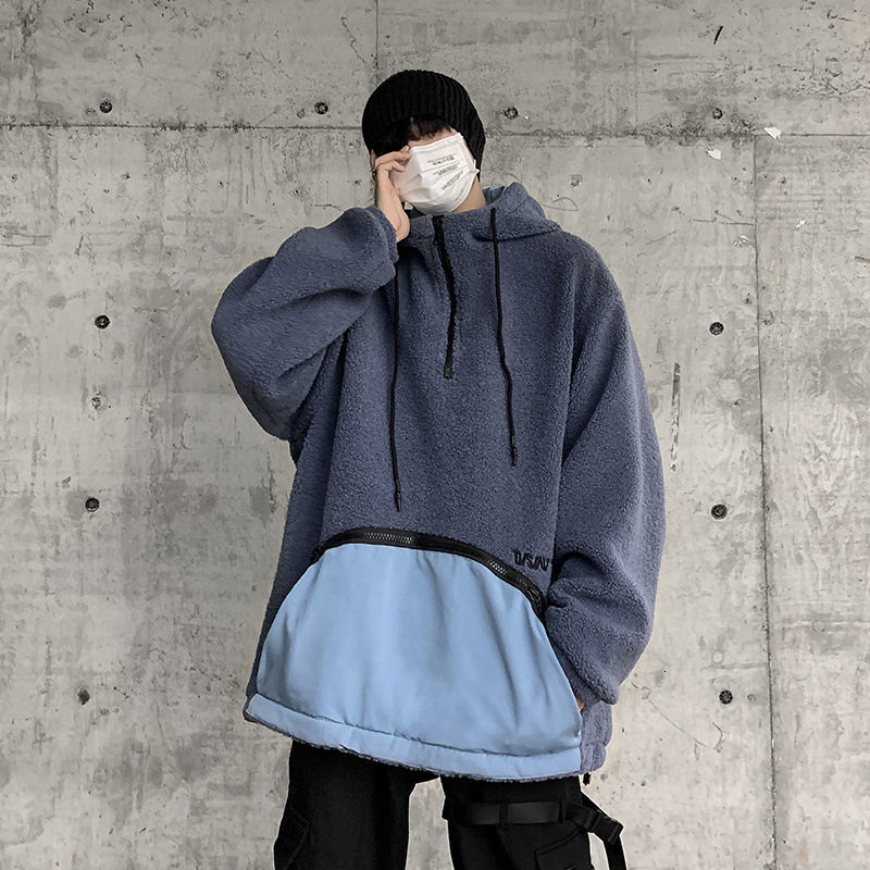 2021 New Men's Thickened Warm Hooded Sweatshirts Woman Casual Oversize Korean Streetwear Pullovers Male Hoodie Hip Hop Phol, Black
2021 New Men's Thickened Warm Hooded Sweatshirts Woman Casual Oversize Korean Streetwear Pullovers Male Hoodie Hip Hop Phol, Black